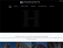 Tablet Screenshot of hdevelopmentholdings.com